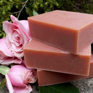 Chagrin Valley Shea Rose Clay Soap