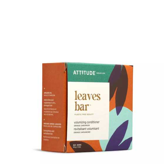 Attitude - Volumizing Conditioner Leaves Bar Orange cardamom