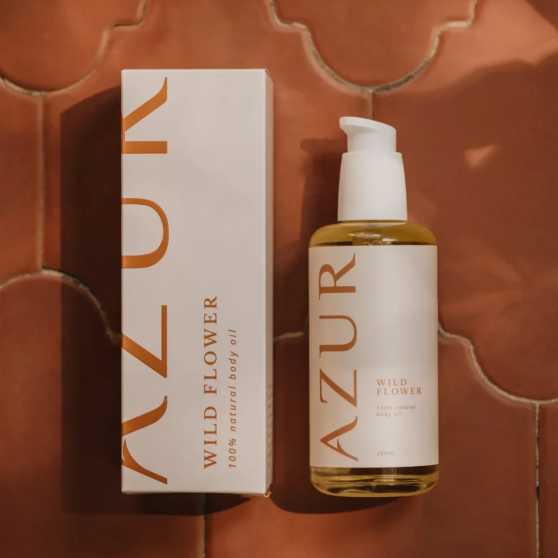 Azur Natural Bodycare Lichaamsolie Wild Flower