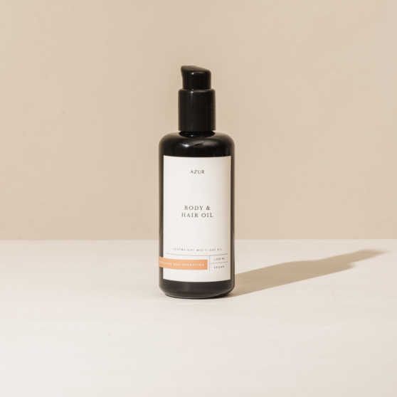 Azur Natural Bodycare - Body & Hair oil | Natuurlijke huidolie & haarolie