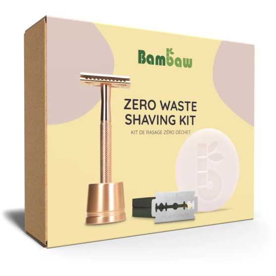 Bambaw Scheerset Roségoud