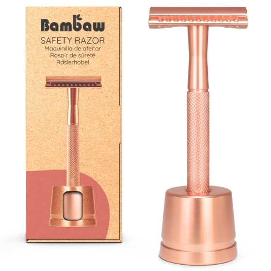 Bambaw Scheerset Roségoud
