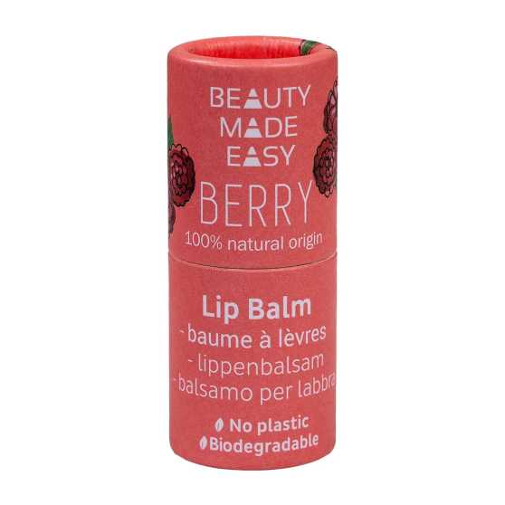 Beauty Made Easy Papertube Lipbalm Berry