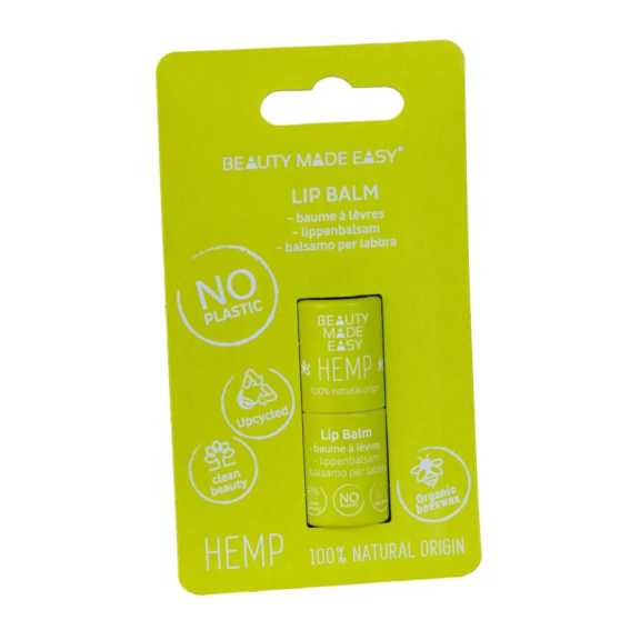 Beauty Made Easy - Papertube Lipbalm Hemp