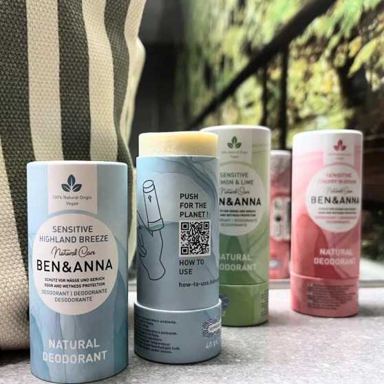 Ben & Anna Deodorant Sensitive Cherry Blossom