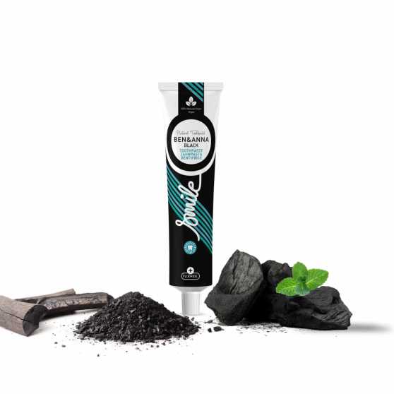 Ben & Anna Tandpasta Smile met Fluoride Black