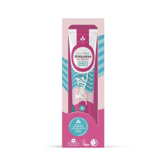 Ben & Anna Tandpasta Smile met Fluoride Wildberry