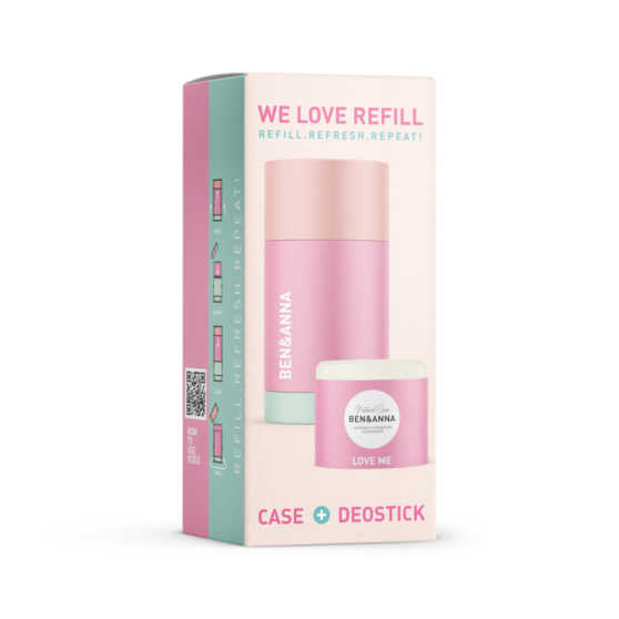 Ben & Anna - Hervulbare Deodorant Stick inclusief Navulling