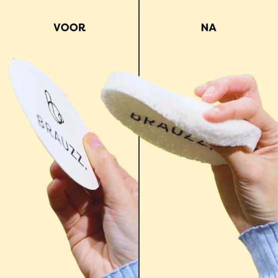 Brauzz Herbruikbare & Composteerbare Pop-up Spons