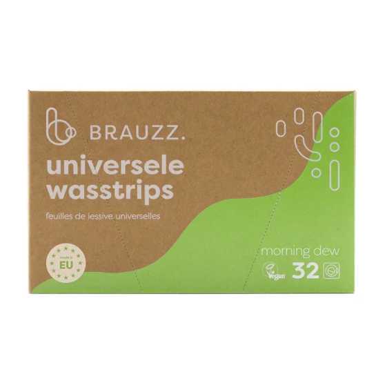 Brauzz - Wasmiddeldoekjes | Wasstrips Ochtenddauw 32 wasbeurten