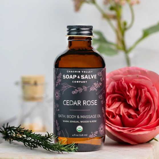 Chagrin Valley - Bath, Body & Massage Oil Cedar Rose