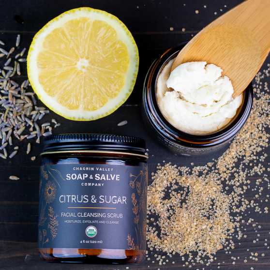 Chagrin Valley - Citrus & Sugar Facial Cleansing Scrub