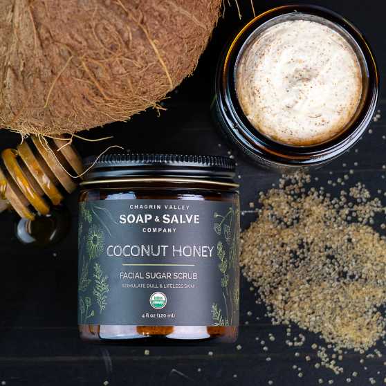 Chagrin Valley - Coconut & Honey Facial Sugar Scrub