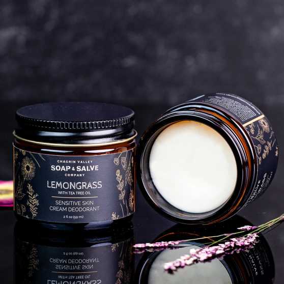 Chagrin Valley - Deodorant Cream Sensitive Skin Lemongrass & Tea Tree