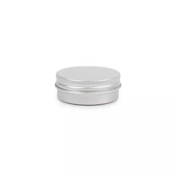Eigen merk Aluminium blikje met deksel 30 ml