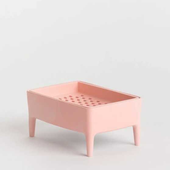 Foekje Fleur Bubble Buddy Zeephouder & Zeeprasp Millenial Pink