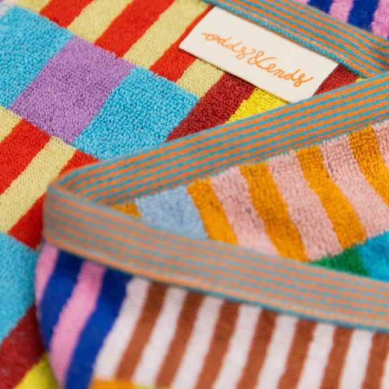 Foekje Fleur Odds & Ends Badhanddoek (#48 tulip quilt)