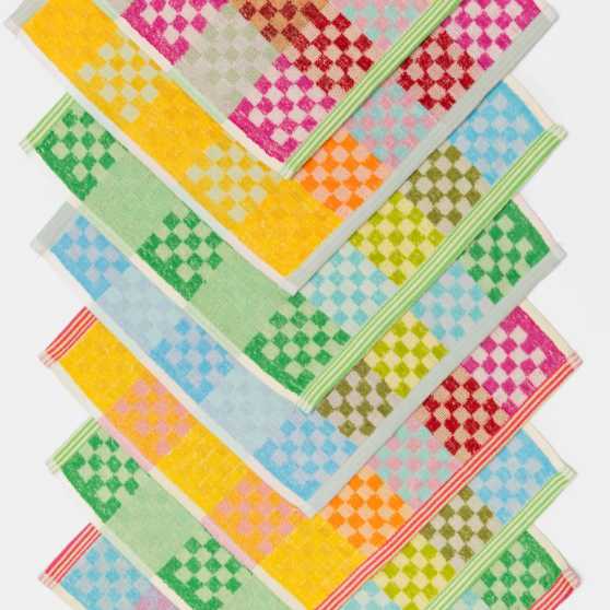 Foekje Fleur Odds & Ends Multidoek (#55 checkered check)