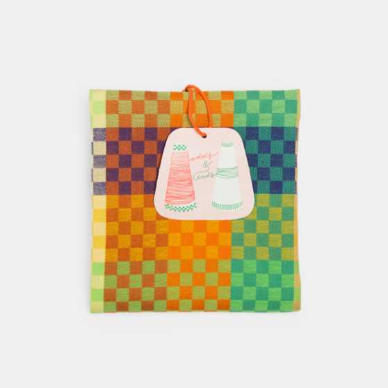 Foekje Fleur Odds & Ends Theedoek (#57B checkered check)