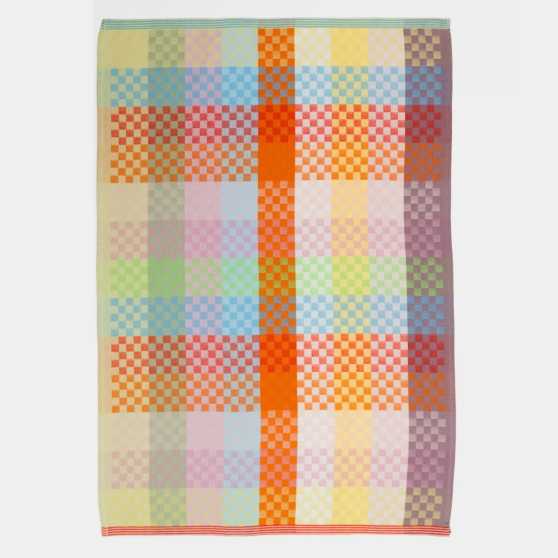 Foekje Fleur Odds & Ends Theedoek (#58A checkered check)