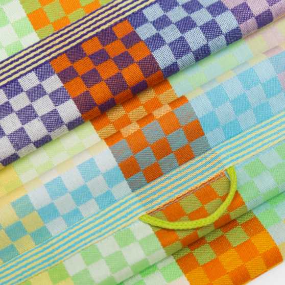 Foekje Fleur Odds & Ends Theedoek (#58B checkered check)