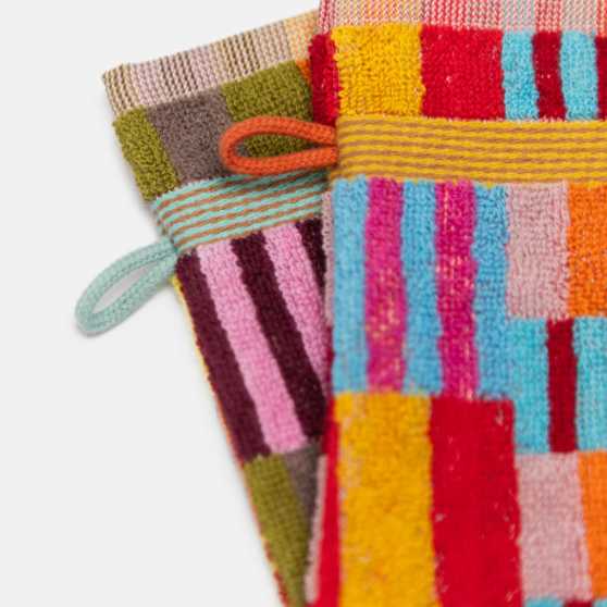 Foekje Fleur Odds & Ends Washand Duo (#47 tulip quilt)