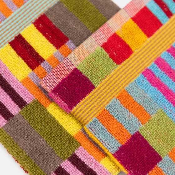 Foekje Fleur Odds & Ends Washand Duo (#47 tulip quilt)