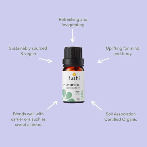 Fushi Biologische Pepermunt Etherische Olie