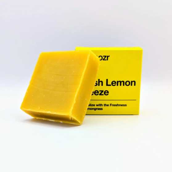 Goozr - Fresh Lemon Breeze Soapbar | 3-in-1 Zeepbar