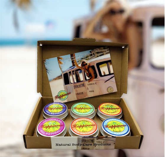 Happinesz - All 6 Deodorants Box