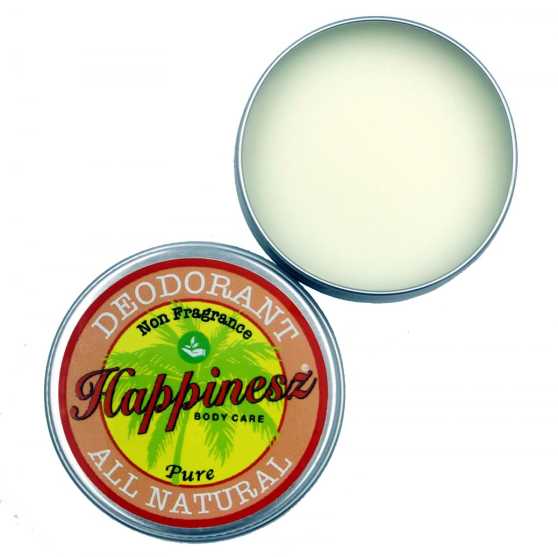 Happinesz - Non Fragrance All Natural Deodorant Pure