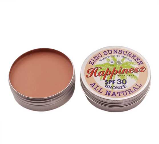 Happinesz - Mineral Zinc Zonnebrandcrème Bronze SPF 30