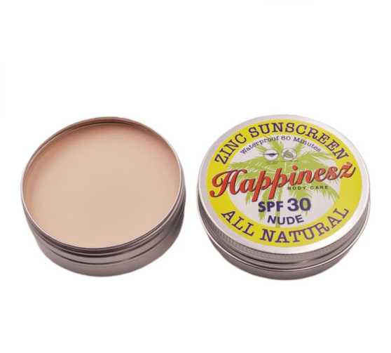 Happinesz - Mineral Zinc Zonnebrandcrème Nude SPF 30