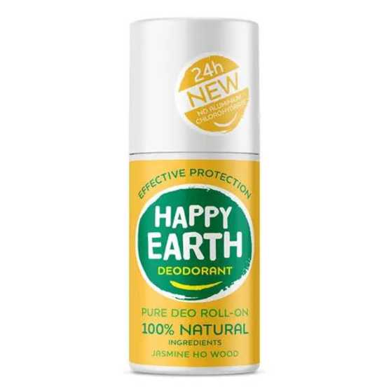 Happy Earth - Natuurlijke Deodorant Roller Jasmine Ho Wood