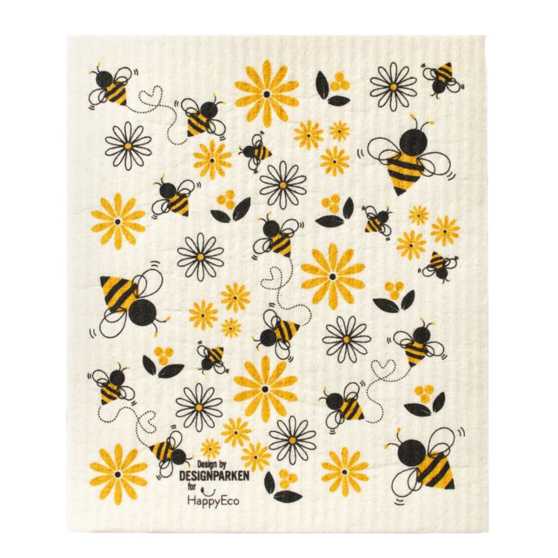 HappyEco - Zweedse Vaatdoek Bijen