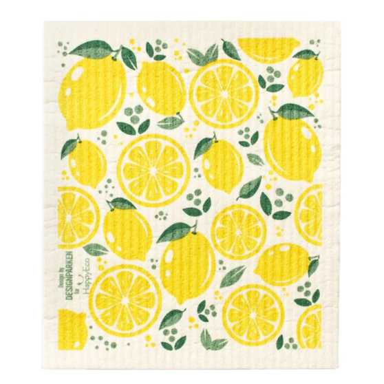 HappyEco - Zweedse Vaatdoek Citroen