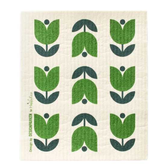HappyEco - Zweedse Vaatdoek Tulpen