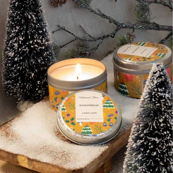 HelemaalShea Geurkaars Gingerbread