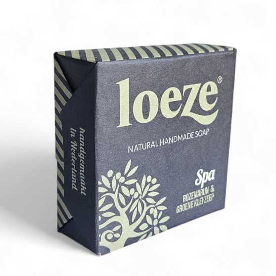 Loeze - Spa Rozemarijn & Groene Klei Zeep