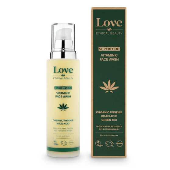 Love Ethical Beauty Superfood Vitamin C Face Wash