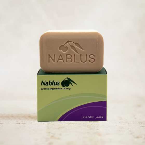 Nablus Soap Company - Olijfoliezeep Lavendel