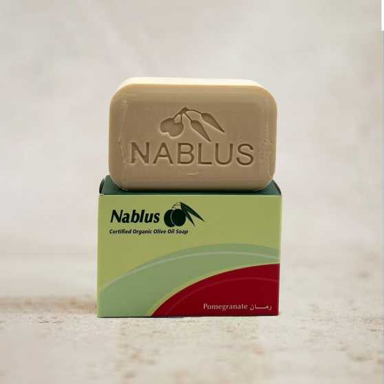 Nablus Soap Company - Olijfoliezeep Granaatappel