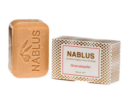 Nablus Soap Company - Olijfoliezeep Granaatappel