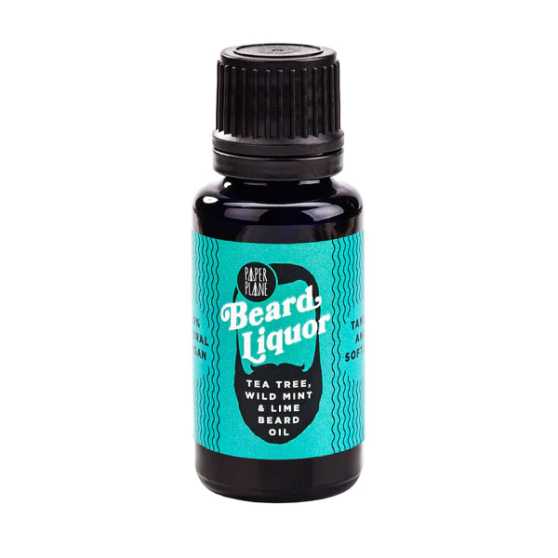 Paper Plane - Beard Liquor Beard Oil Tea Tree, Wild Mint & Lime