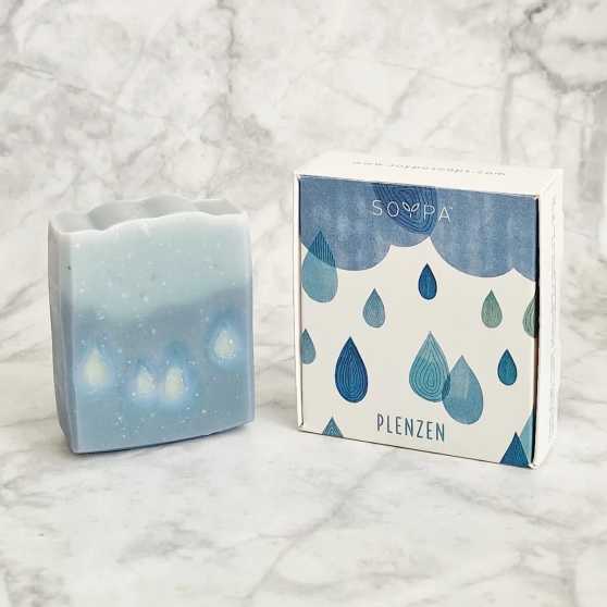 Soypa - Plenzen Handgemaakte Zeep | Petitgrain, muskaatsalie en pepermunt