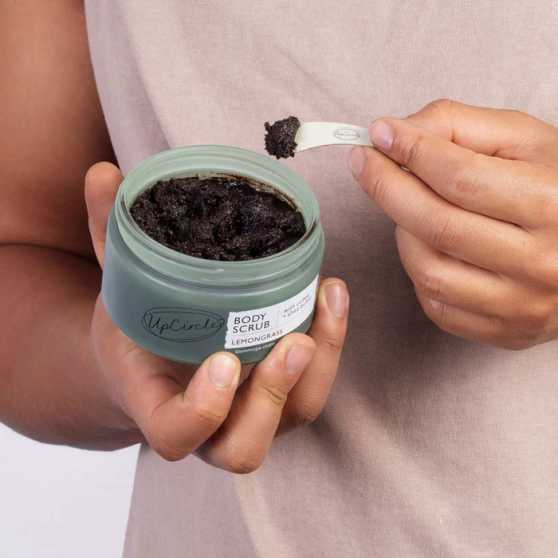 UpCircle Coffee Body Scrub with Peppermint & Shea Butter