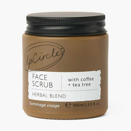 UpCircle - Coffee Face Scrub for Sensitive Skin Herbal Blend