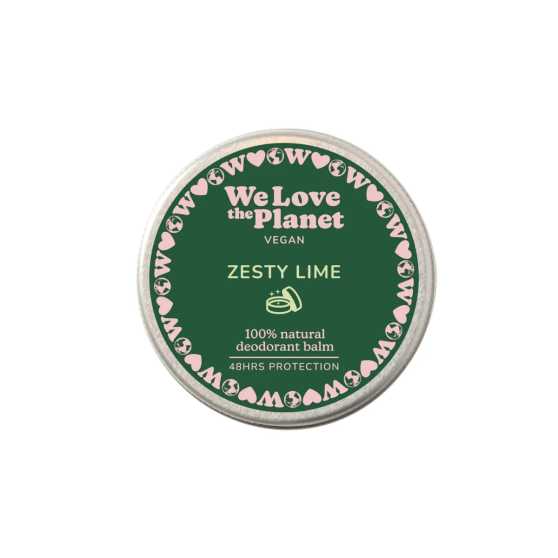 We Love the Planet - Zesty Lime Vegan Deodorant Balm