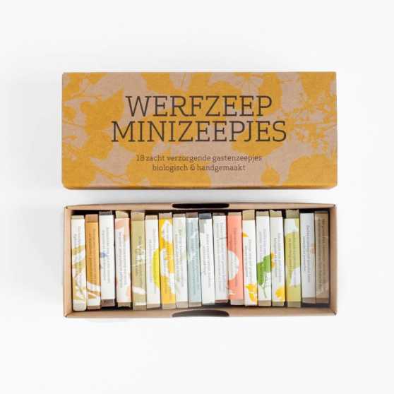 Werfzeep - Cadeaudoos met 18 minizeepjes