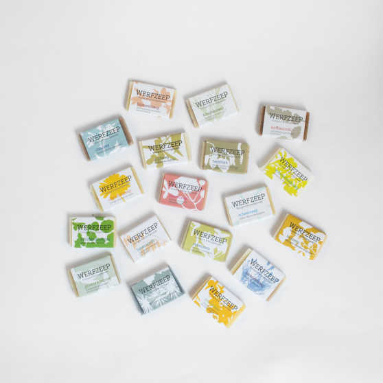 Werfzeep Cadeaudoos met 18 minizeepjes